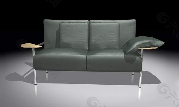 现代唯美风格沙发3D模型素材