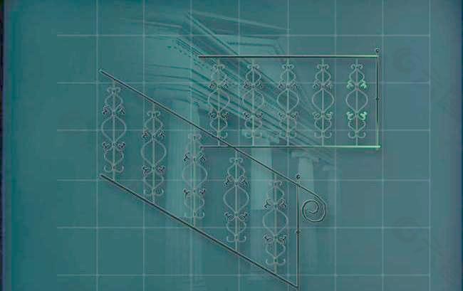 装饰构件之楼梯3D模型楼梯012