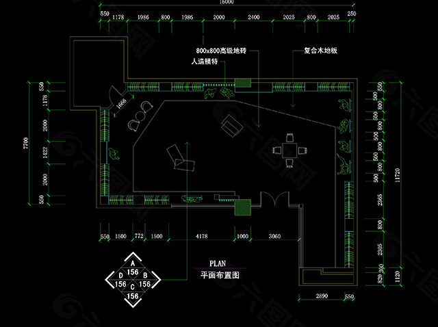 服装店CAD素材