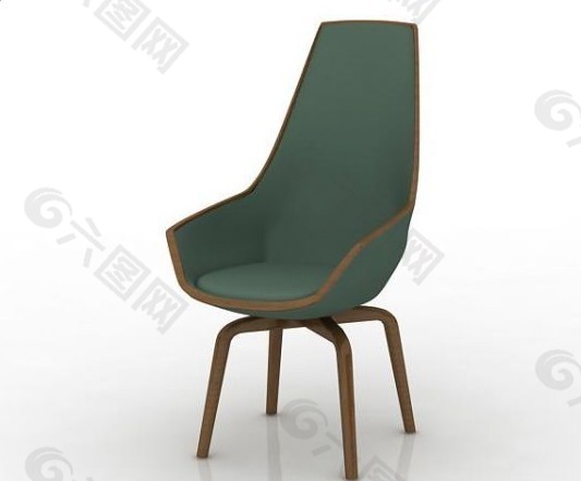 棉质椅子模型