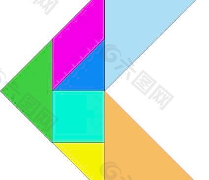 tangram-12剪贴画
