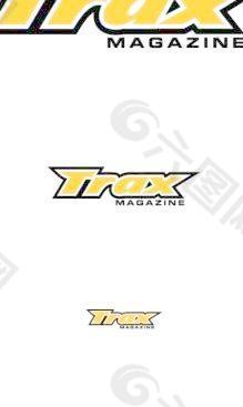 Trax杂志的标志