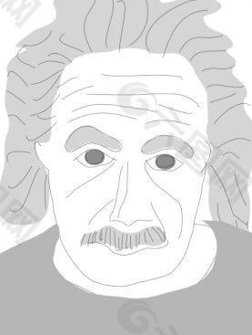 艾伯特爱因斯坦的动画剪辑艺术