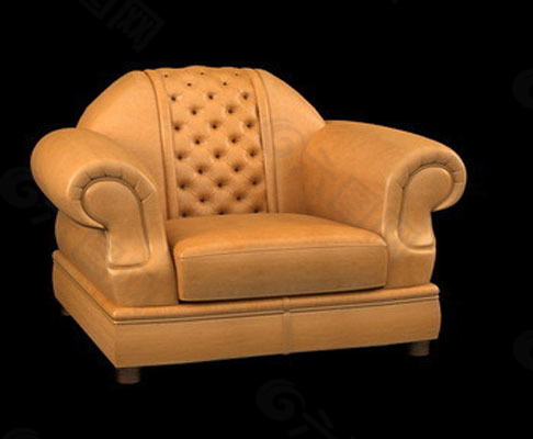 豪华典雅风格高档沙发设计3D模型素材