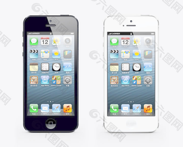 iPhone 5 PSD
