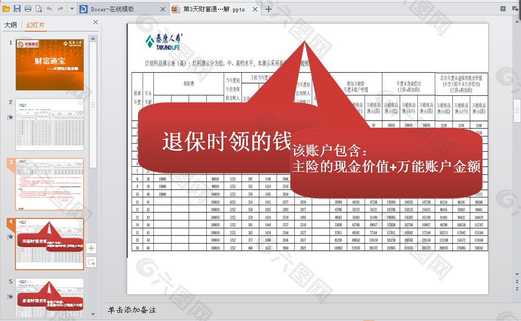 财富通PPT