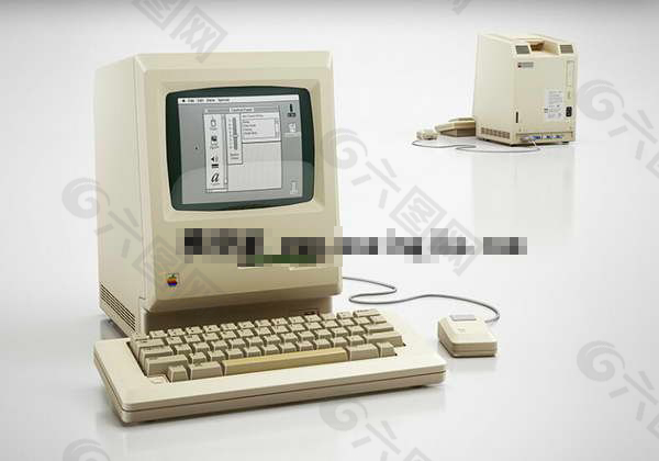 复古的苹果电脑