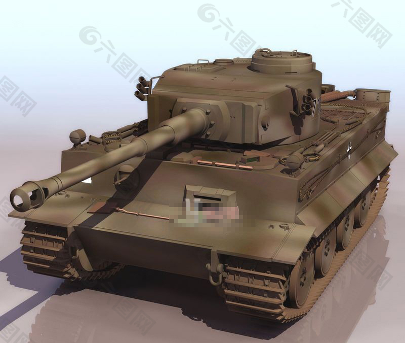科技坦克模型