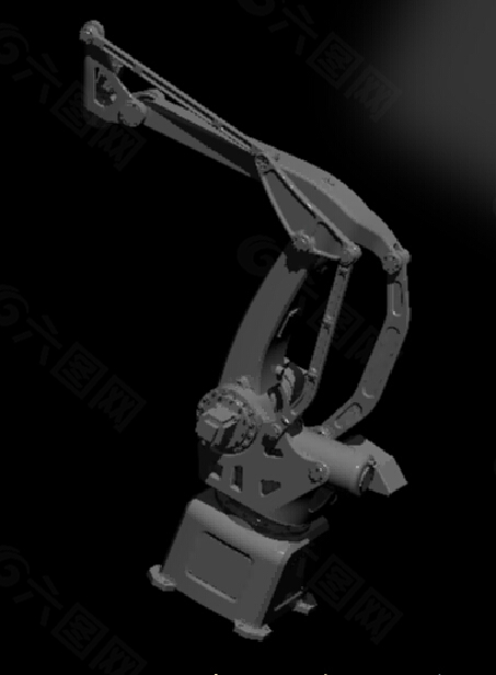 srb300机器人模型3D模型