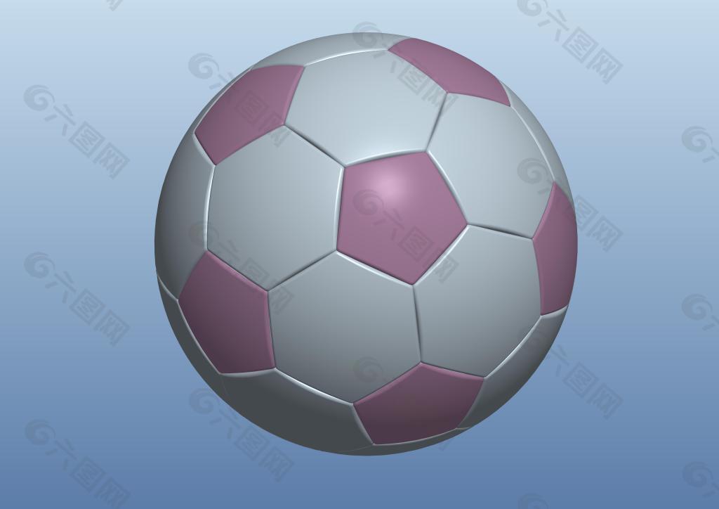 足球3D模型_ProE设计