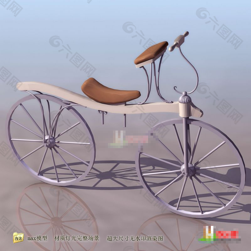 艺术古典自行车