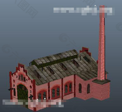 红房子模型