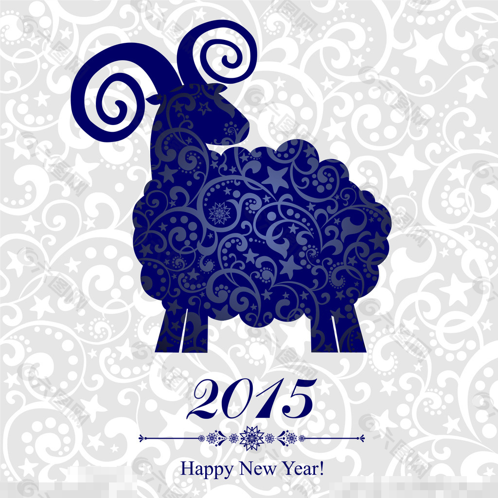2015羊年背景