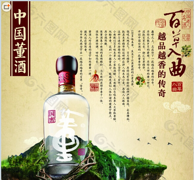 中国董酒 海报设计