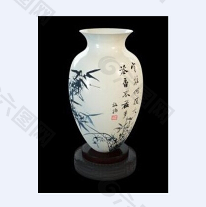 陶瓷花瓶模型