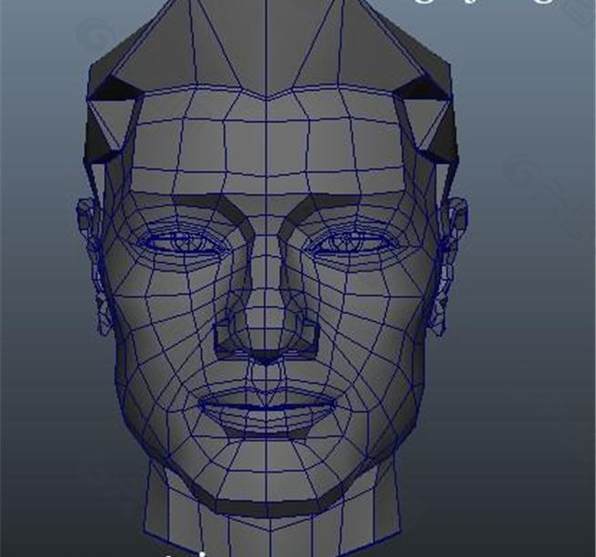 3D人脸模型游戏模型