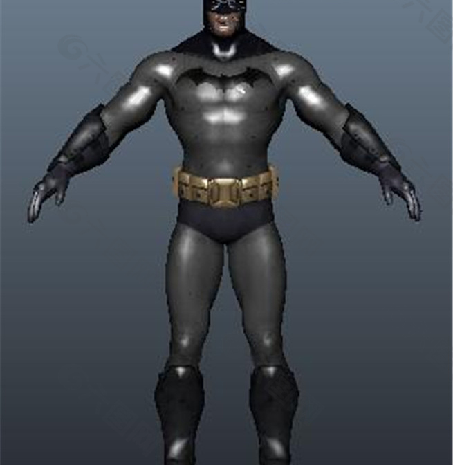 蝙蝠侠游戏模型