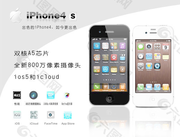 iphone4s广告