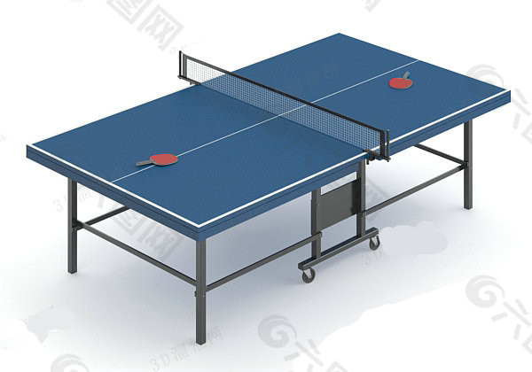 乒乓球桌设计模型