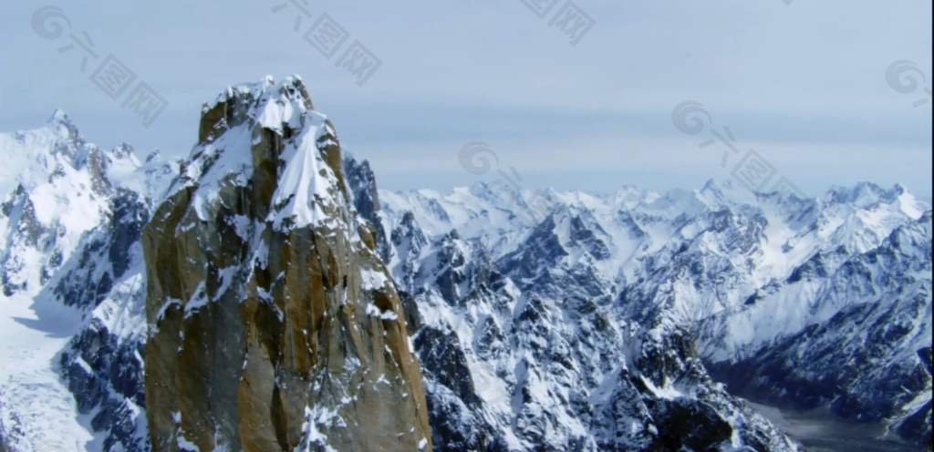 雪山视频素材