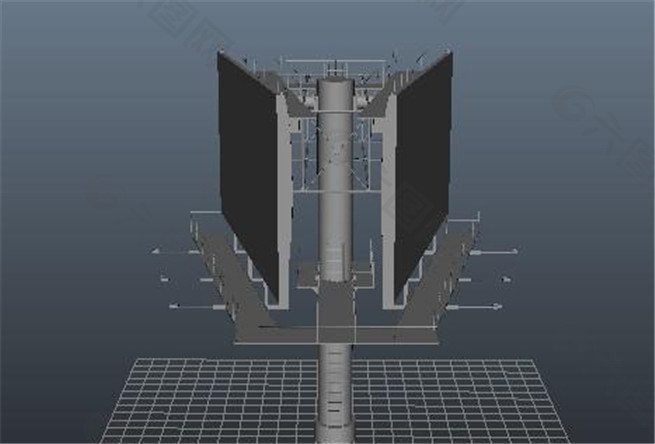 卫星导弹游戏模型素材