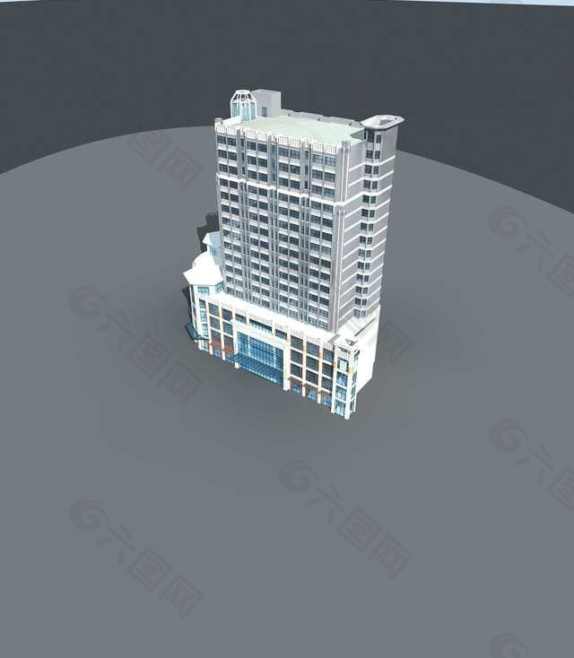 住宅楼3D模型设计