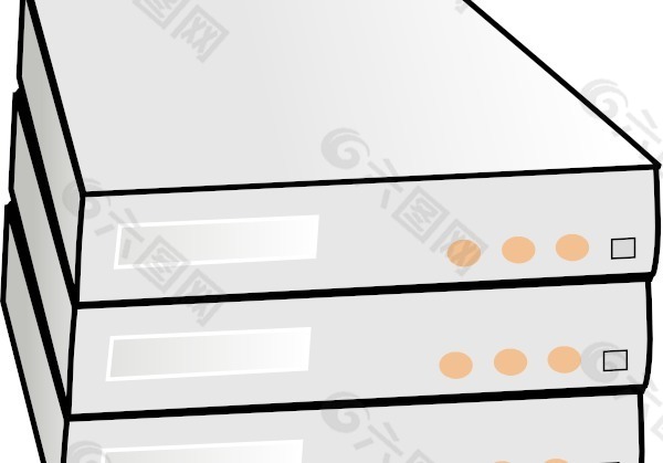 x86机架式服务器的剪辑艺术