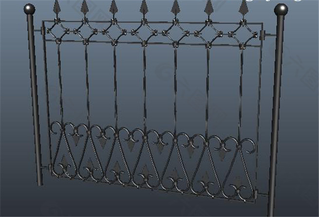 围栏游戏模型素材