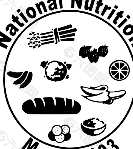 国家nutriion月剪贴画