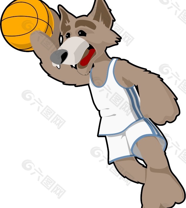 篮球的狼