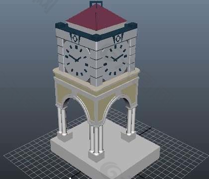 钟楼模型