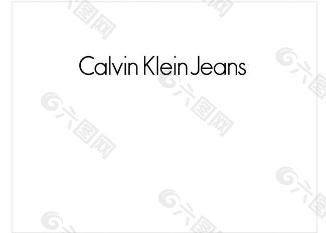 calvin klein jeans logo 标志图片