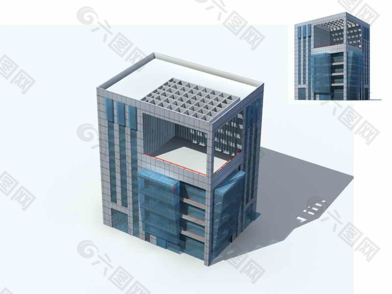 楼房建筑模型