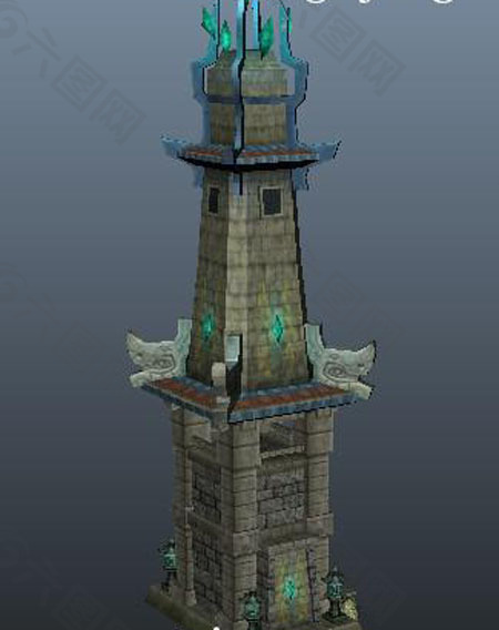 塔楼模型