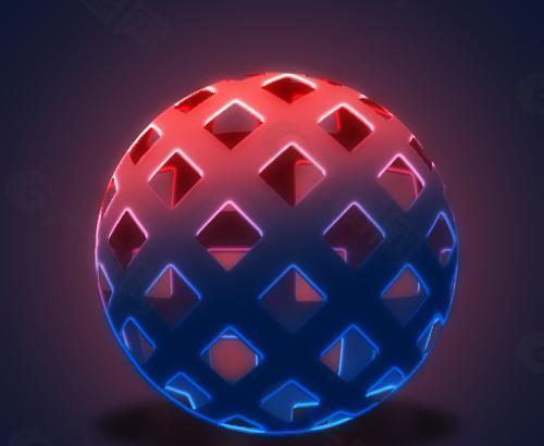 3D立体球制作分层文件