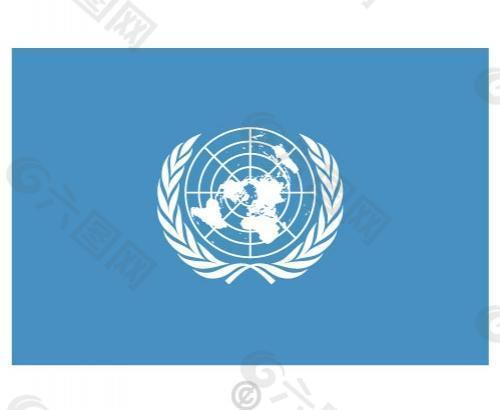 联合国标志黑白图片