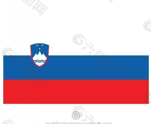斯洛文尼亚矢量标志
