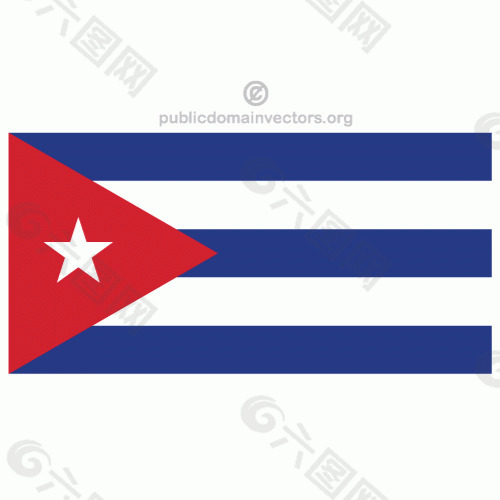 古巴矢量标志