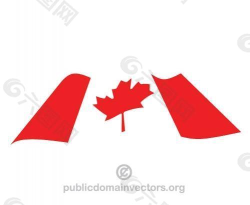加拿大波浪矢量标志