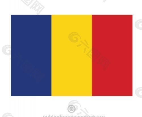 罗马尼亚矢量标志