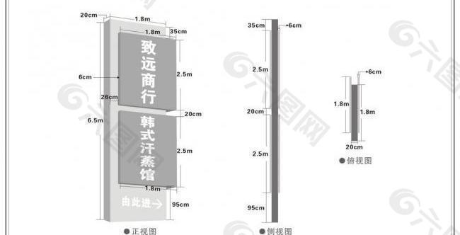 指路牌设计图片