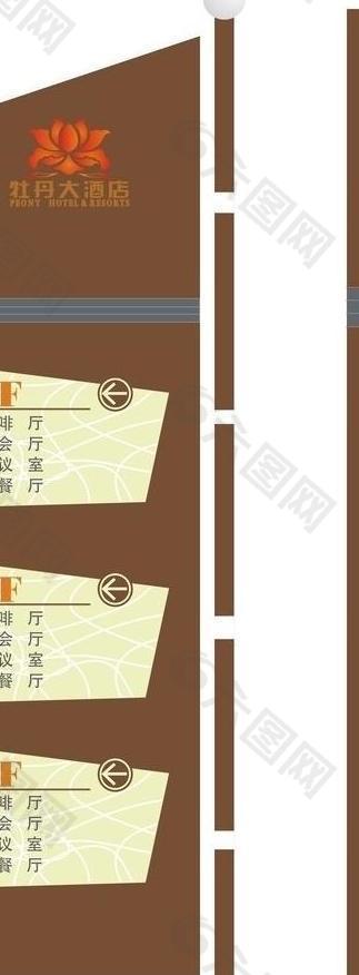 指示系统标牌图片