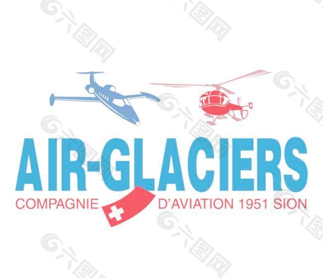 AIR-GLACIERS航空公司标志