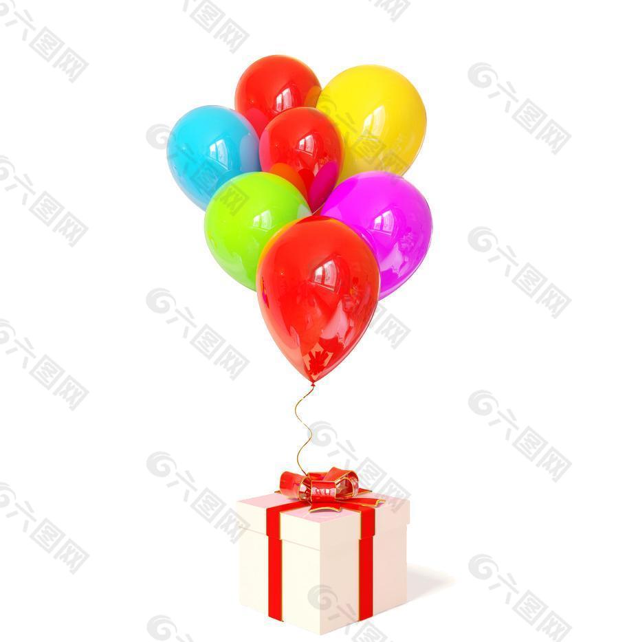 礼物盒气球