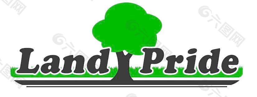 LandPride绿树标志