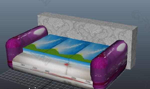 沙发3D模型