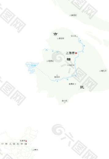 上海市地图 简图