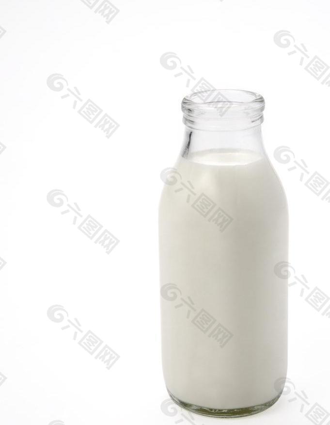 牛奶 一瓶牛奶图片