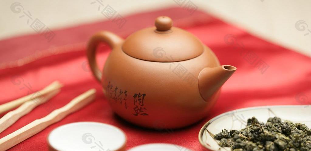 泡茶 引茶 乌龙茶茶叶图片