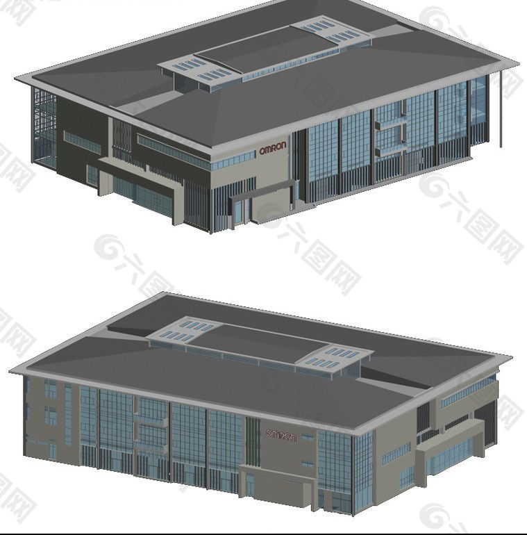 商业中心商场3D模型设计